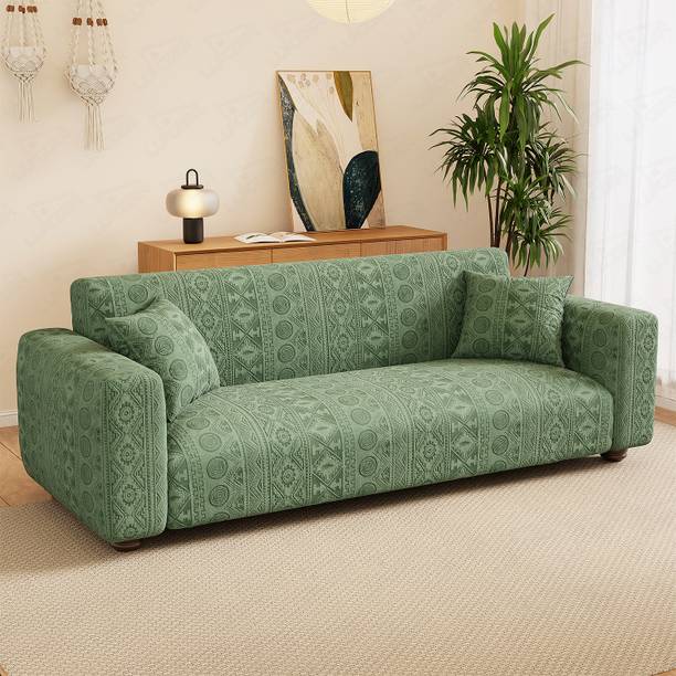 lukzer Jacquard Abstract 1 Seater Sofa Cover