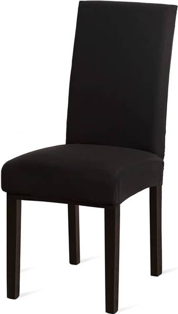 lukzer Polyester Plain 1 Seater Chair Cover