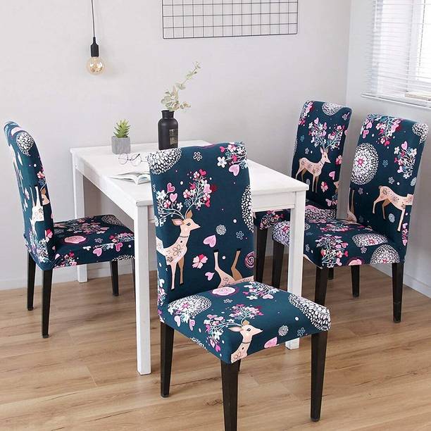 Rabhnoor Polycotton Animal 1 Seater Chair Cover