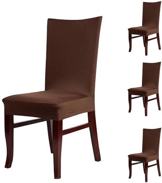 FurShine Polyester Plain 1 Seater Chair Cover