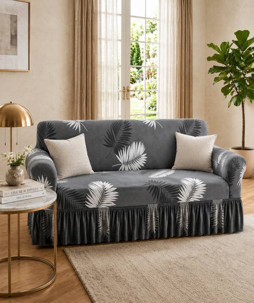 Garg Trading Comp Cotton 3 Seater Sofa Floral Cover