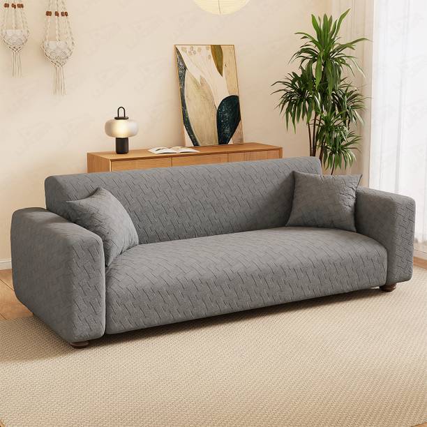 lukzer Jacquard 3+1+1 Seater Sofa Abstract Cover