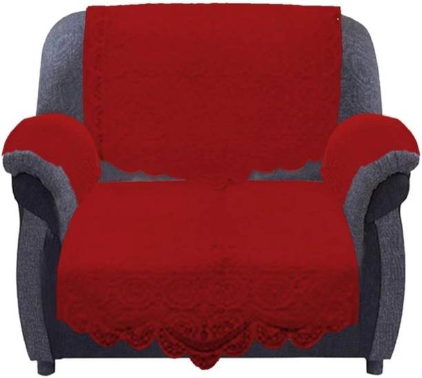 WONDERLAND Cotton 1 Seater Sofa Abstract Cover