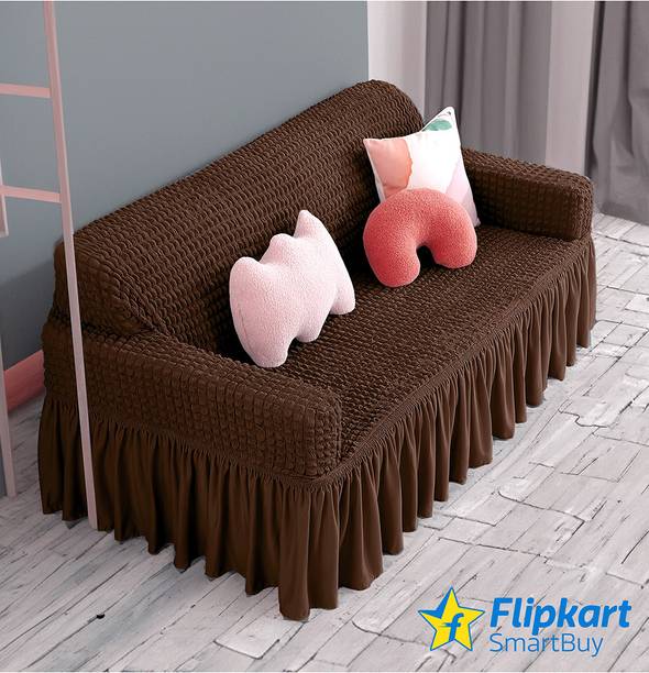 Flipkart SmartBuy Polyester 2 Seater Sofa Plain Cover