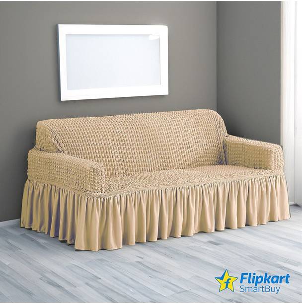 Flipkart SmartBuy Polyester 2 Seater Sofa Plain Cover