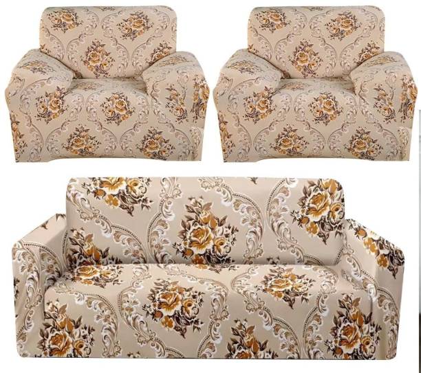B BESTILO Polyester Floral Sofa Cover