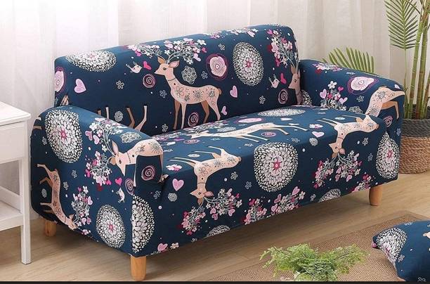 hcr Polyester 3 Seater Sofa Printed Cover
