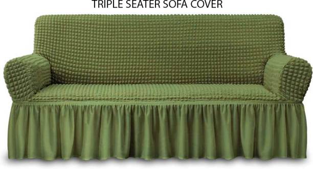 Magic Cover Polyester Striped Sofa Cover