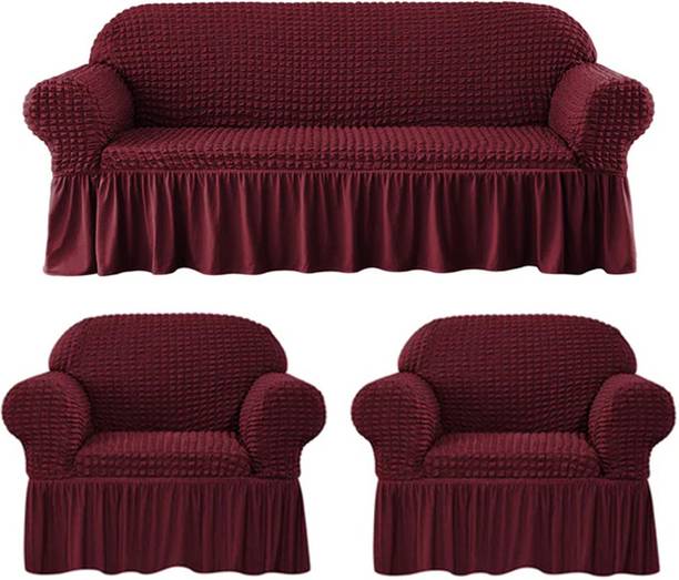 लुकजेर पॉलिएस्टर चेक सोफा कवर