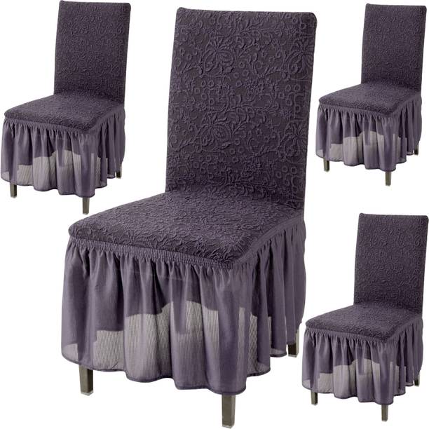 HOKiPO Polyester 4 Seater Chair Floral Cover