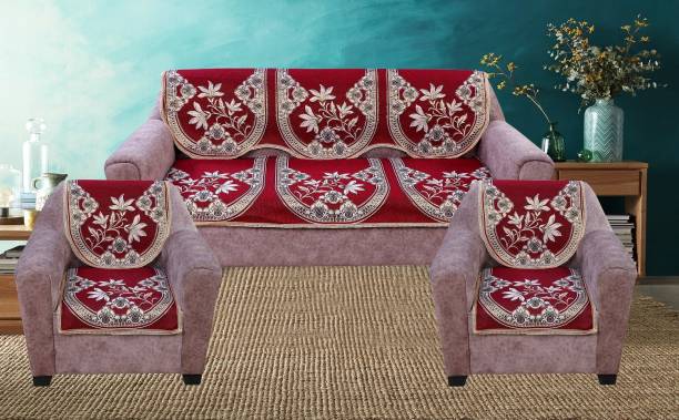 Nendle Cotton Floral Sofa Cover
