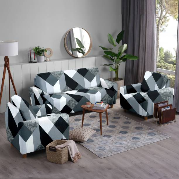 Flipkart SmartBuy Polyester Abstract Sofa Cover
