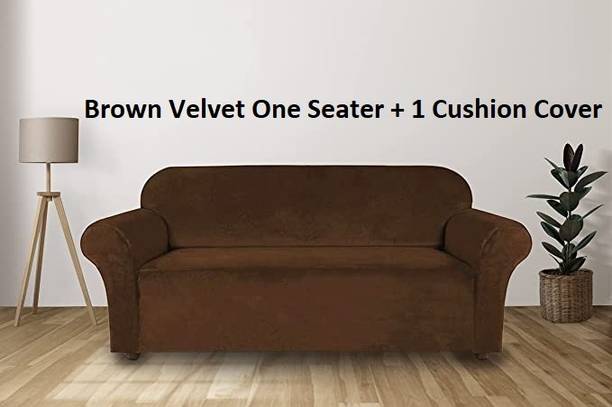 WeClever Polycotton Plain 3 Seater Sofa Cover