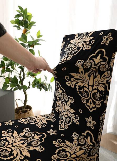 QUIRKYHUB Polycotton Floral 1 Seater Chair Cover