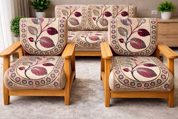 Tantloomia Cotton, Polycotton 3+1+1 Seater Sofa Floral Cover