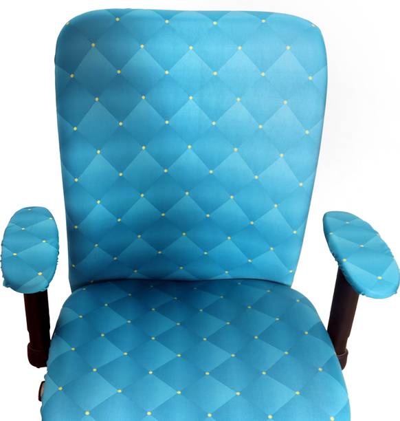 Eleganta Polyester 1 Seater Chair Polka Cover