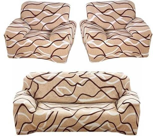 B BESTILO Polyester Geometric Sofa Cover