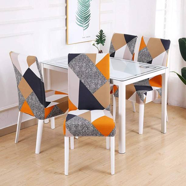 Rabhnoor Polycotton Abstract 1 Seater Chair Cover