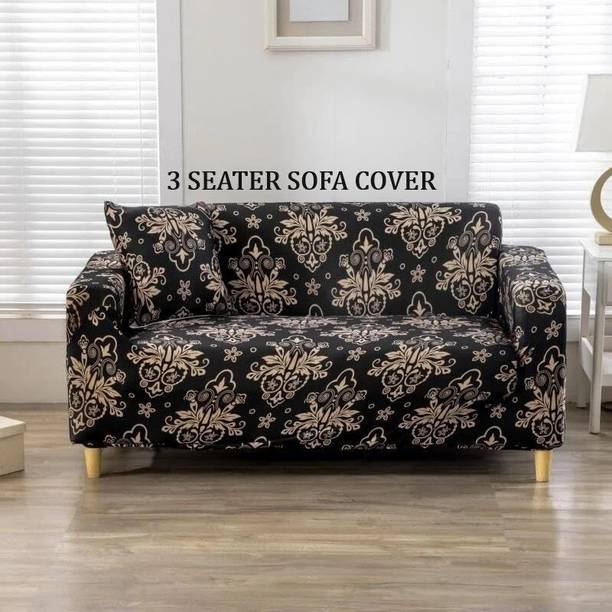 Flipkart SmartBuy Polycotton 3 Seater Sofa Floral Cover