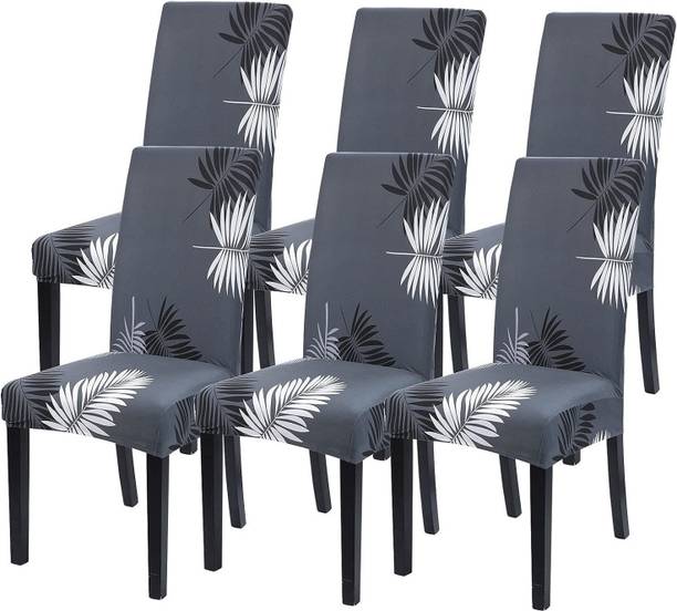 QUIRKYHUB Polycotton Abstract 6 Seater Chair Cover