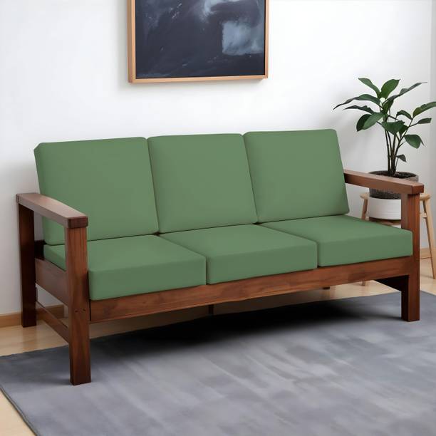 HOTKEI Polycotton Plain 3+2 Seater Sofa Cover