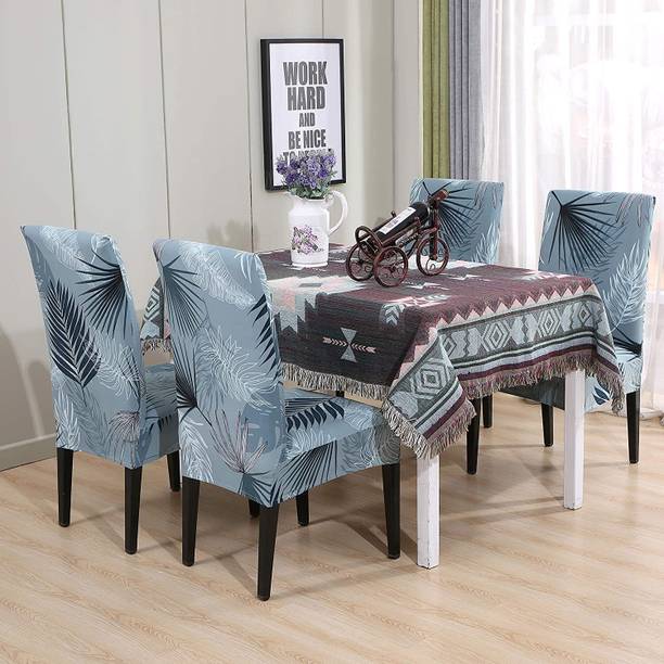 Udeek Polyester Floral 1 Seater Chair Cover