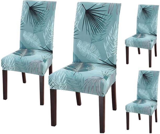 Udeek Polyester Floral 4 Seater Chair Cover