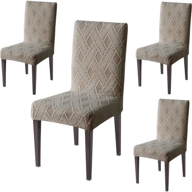 HOKiPO Jacquard Floral 4 Seater Chair Cover