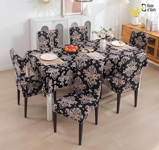 LUXURY CRAFT Polyester Damask Chair Cover