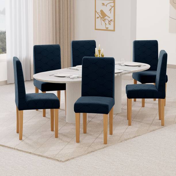 lukzer Jacquard 1 Seater Chair Plain Cover