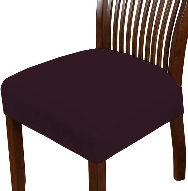 HOTKEI Polyester Plain 1 Seater Chair Cover