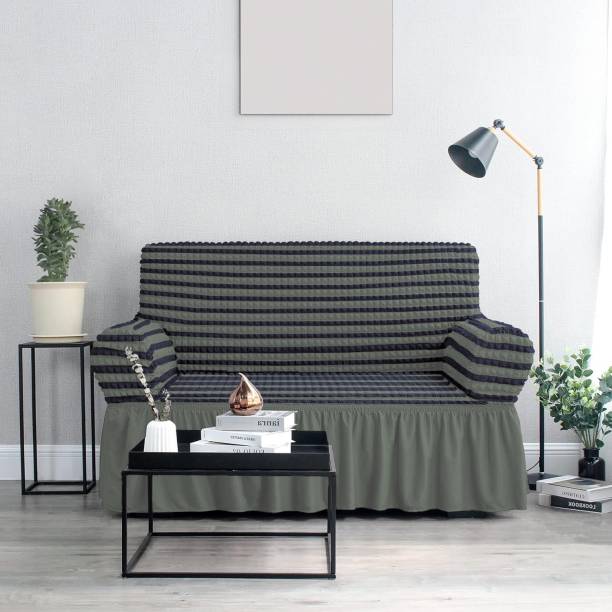 Cortina Polyester Striped Sofa Cover