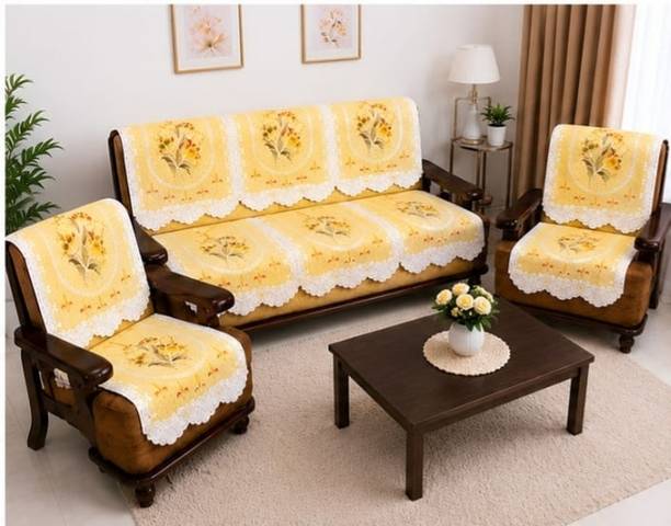 JSD Polycotton 3+1+1 Seater Sofa Floral Cover