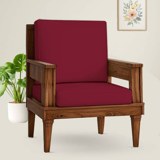 HOTKEI Polycotton 1 Seater Sofa Plain Cover