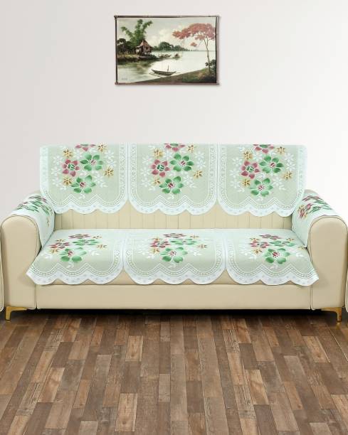 WiseHome Polycotton Floral Sofa Cover