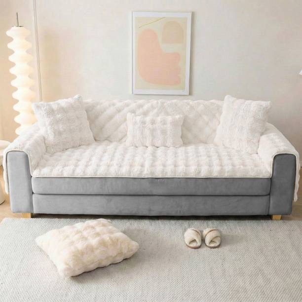 Dream Care Fleece 3 Seater Sofa Plain Cover
