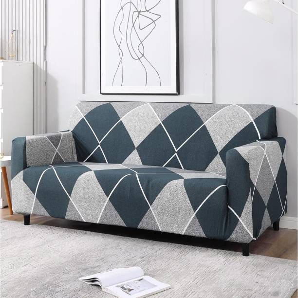 B BESTILO Polyester Geometric Sofa Cover