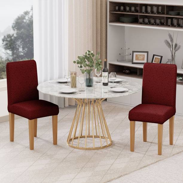 lukzer Jacquard 1 Seater Chair Plain Cover