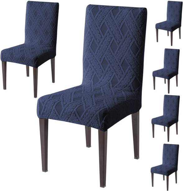 HOKiPO Jacquard Floral 6 Seater Chair Cover