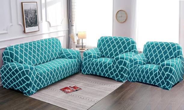 Gifts Island Polyester Geometric Sofa Cover