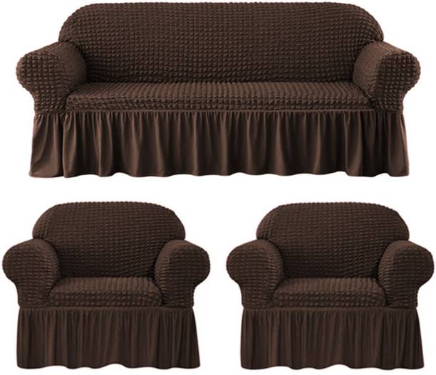 लुकजेर पॉलिएस्टर चेक सोफा कवर