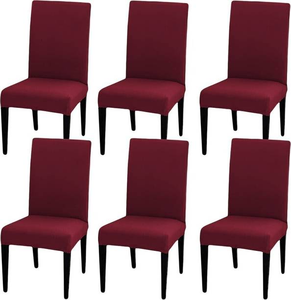 HOTKEI Polycotton Plain 1 Seater Chair Cover