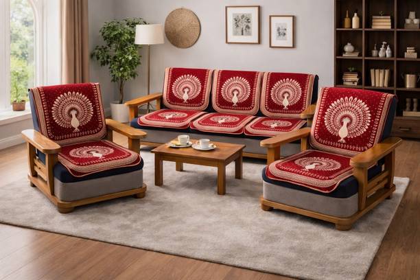 CADY Polycotton 3+1+1 Seater Sofa Animal Cover