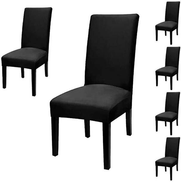 FurShine Polyester Plain 1 Seater Chair Cover