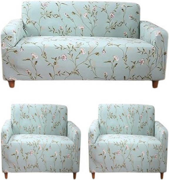 DEEJAY Polycotton Floral 3+1+1 Seater Sofa Cover