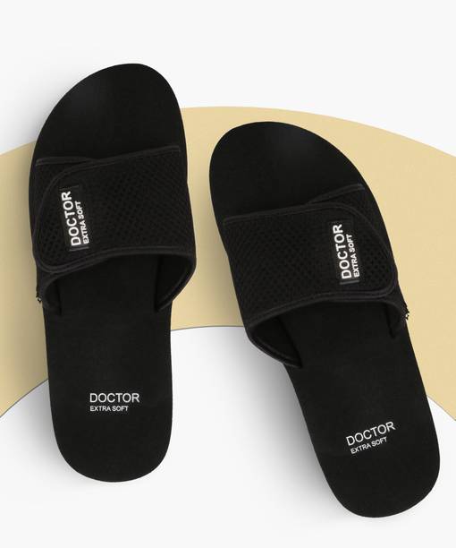 Ortho Care Diabetic Orthopaedic Comfort Dr Slippers, Sliders and Flipflops For Men's and Boy's Slides Slippers