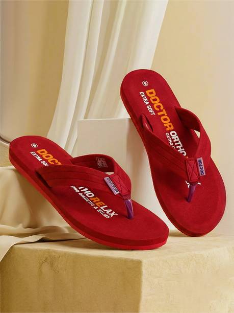DOCTOR EXTRA SOFT Thong Arch Support Ortho Slippers for Women Orthopedic ...