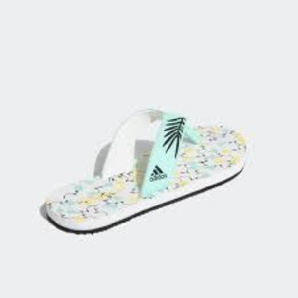 adidas Cloudfoam Slide W Women Flip Flops (Multicolor , 4)