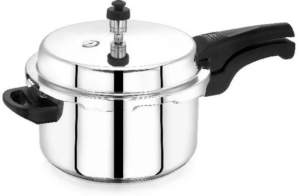 Padma 1.5 Litre Classic Aluminium Pressure Cooker,Best Inner Lid Cooker,Silver Slow Cooker