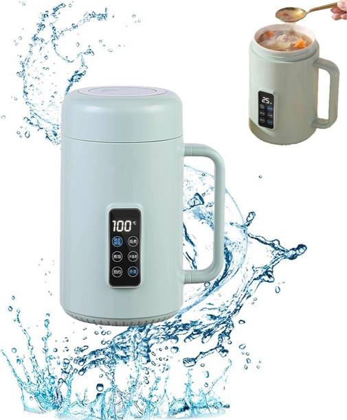 SAMVAT 1L Electric Multi-Functional Pot Rice Cooker Mini Portable Electric Kettle Slow Cooker